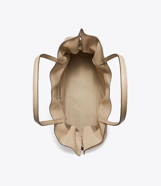 tory burch ella natuura  drawstring tote