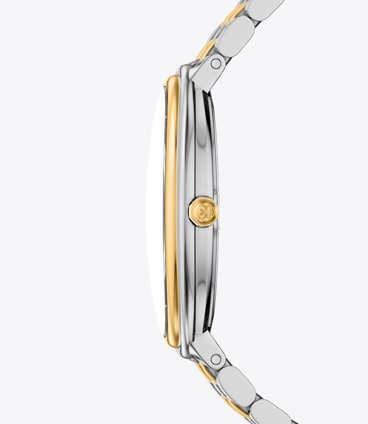 tory burch elongated oval watch