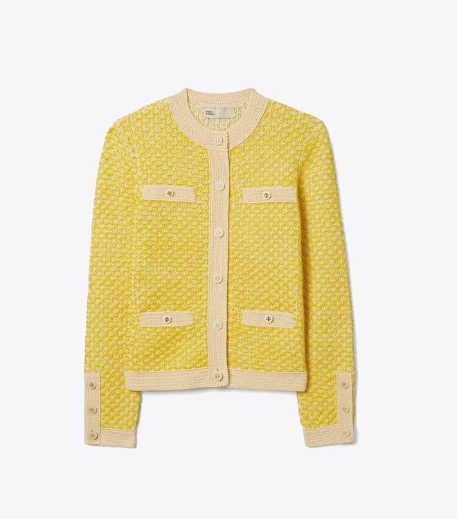 Linen Tweed Kendra Cardigan