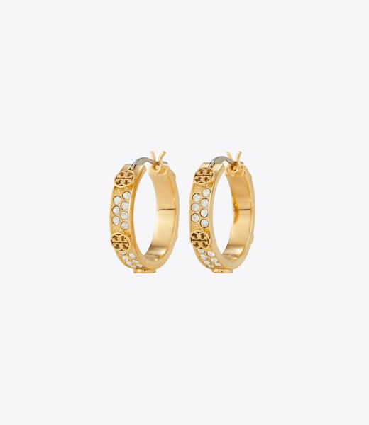 Small Miller Stud Hoop Earring