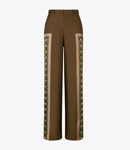 tory burch satin pant
