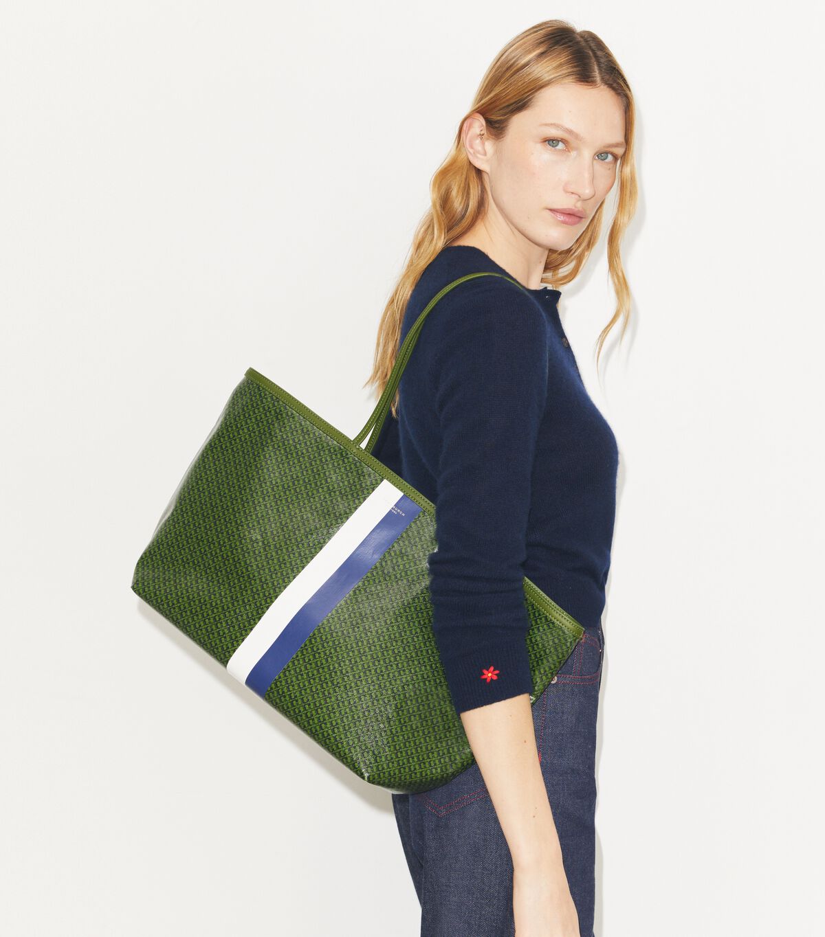 Racer Tote tory burch racer tote