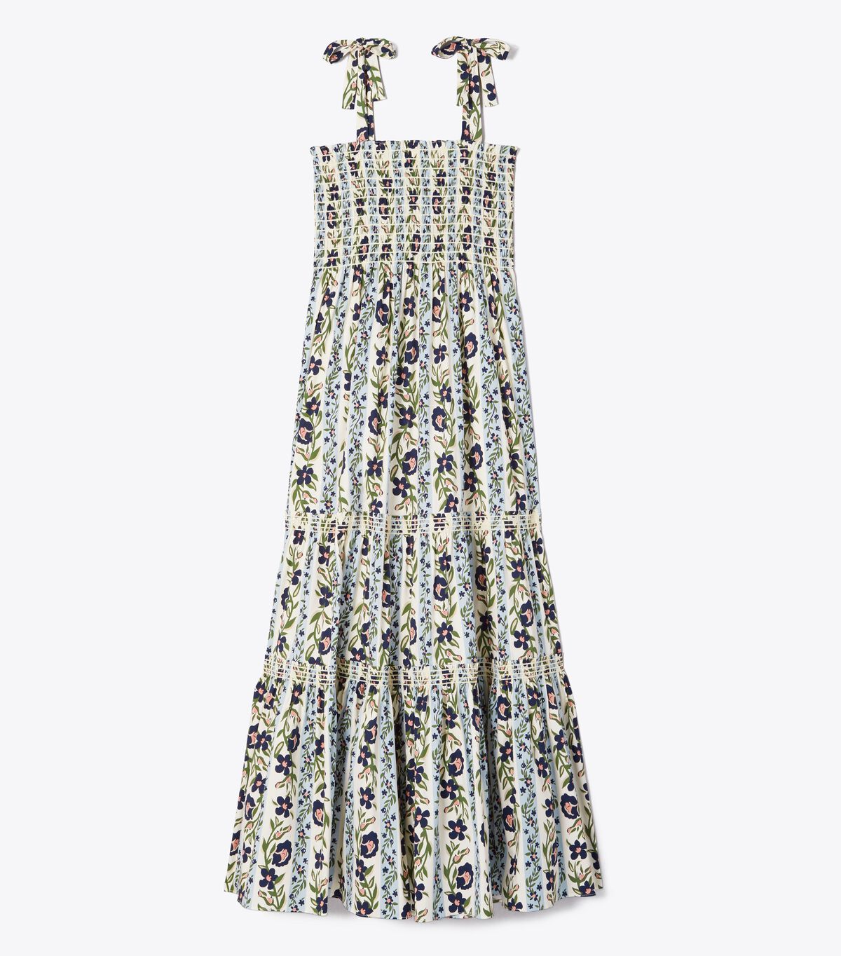 Printed Tie-Shoulder Dress & Matching Face Mask