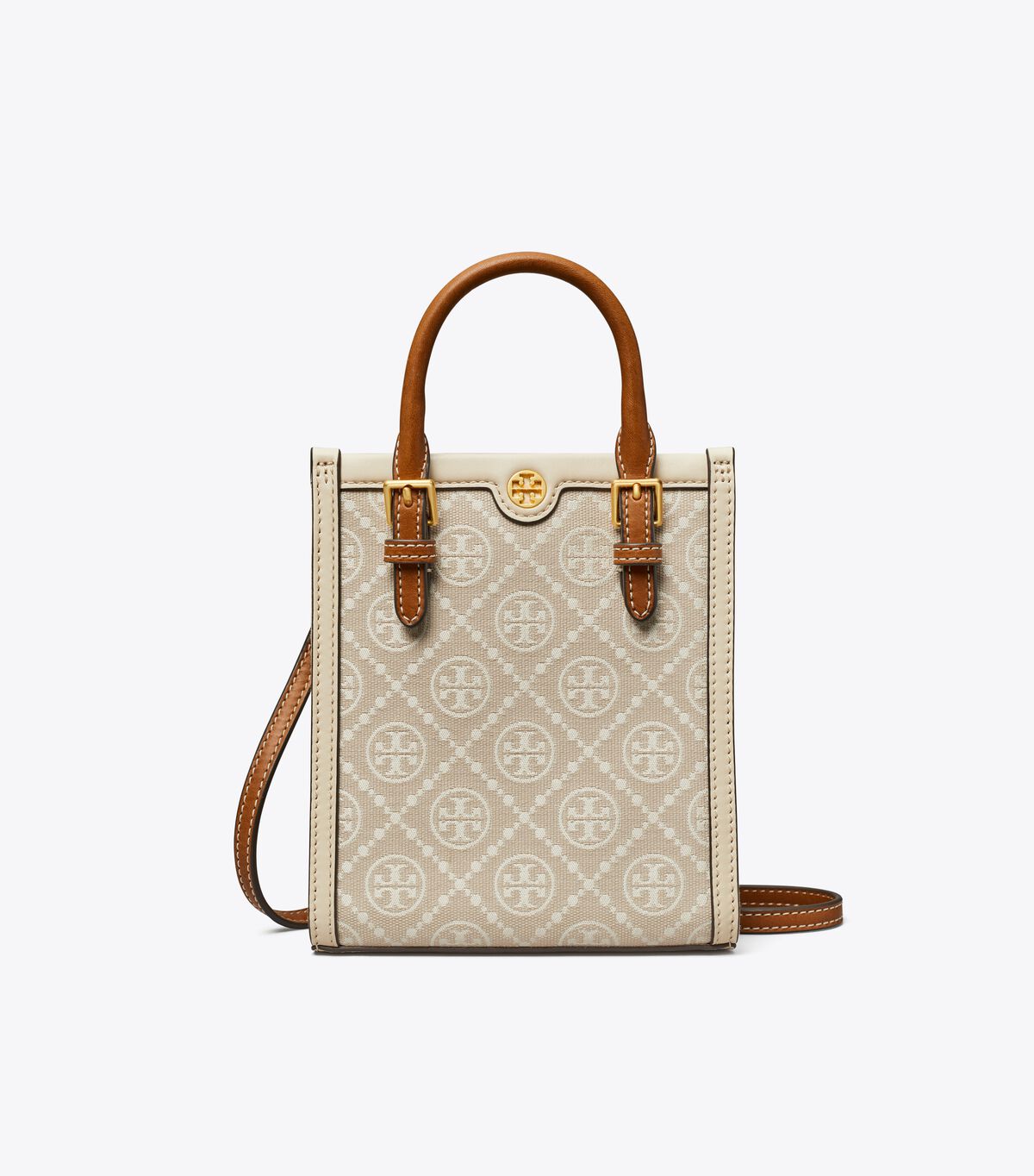 tory burch mini t monogram tote