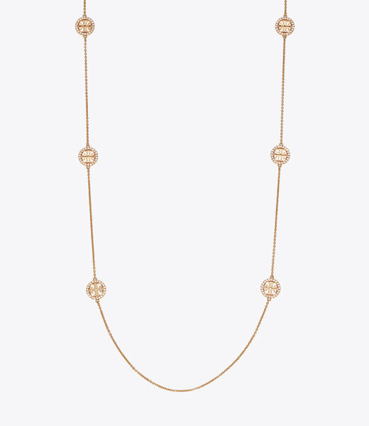 Miller Pavé Long Necklace