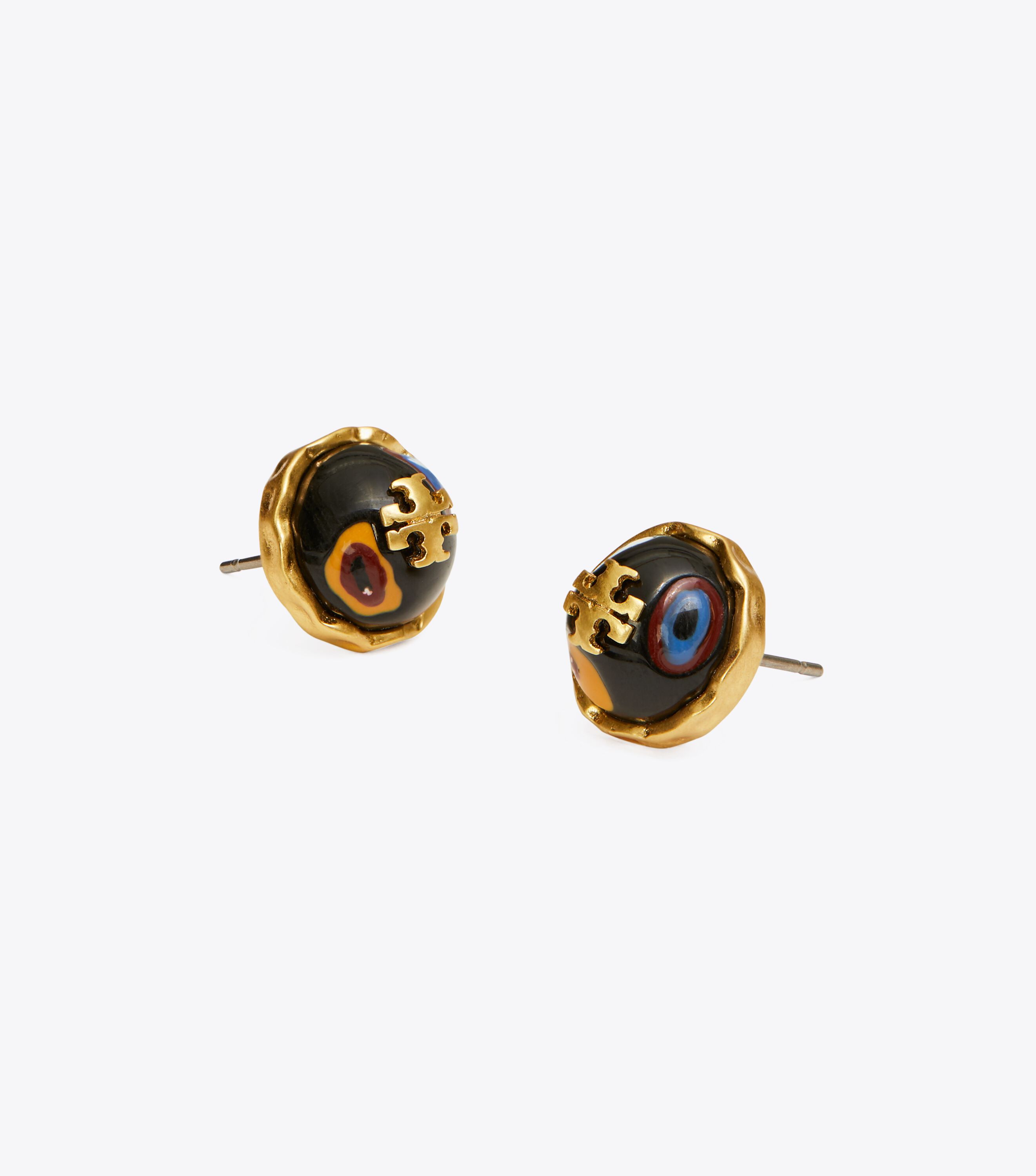 ☆ Tory Burch ☆ ROXANNE CIRCLE-STUD EARRING Roxanne Circle-Stud Earring: Women's Designer Earrings