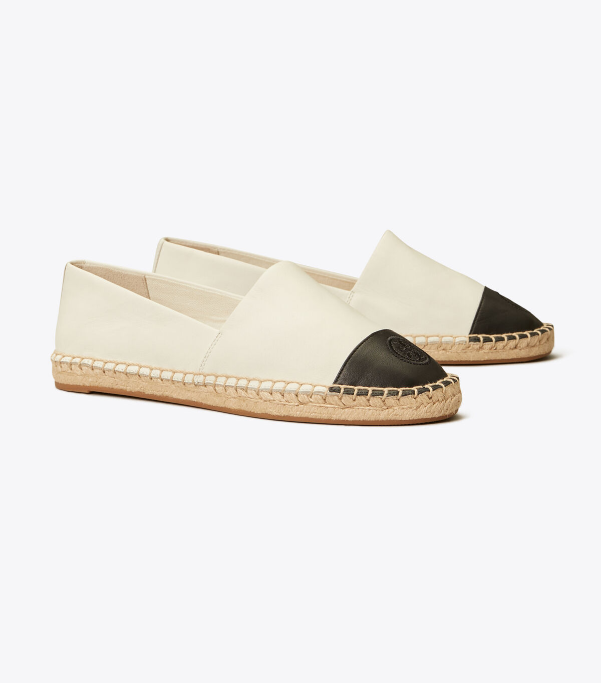 tory burch color block leather espadrille