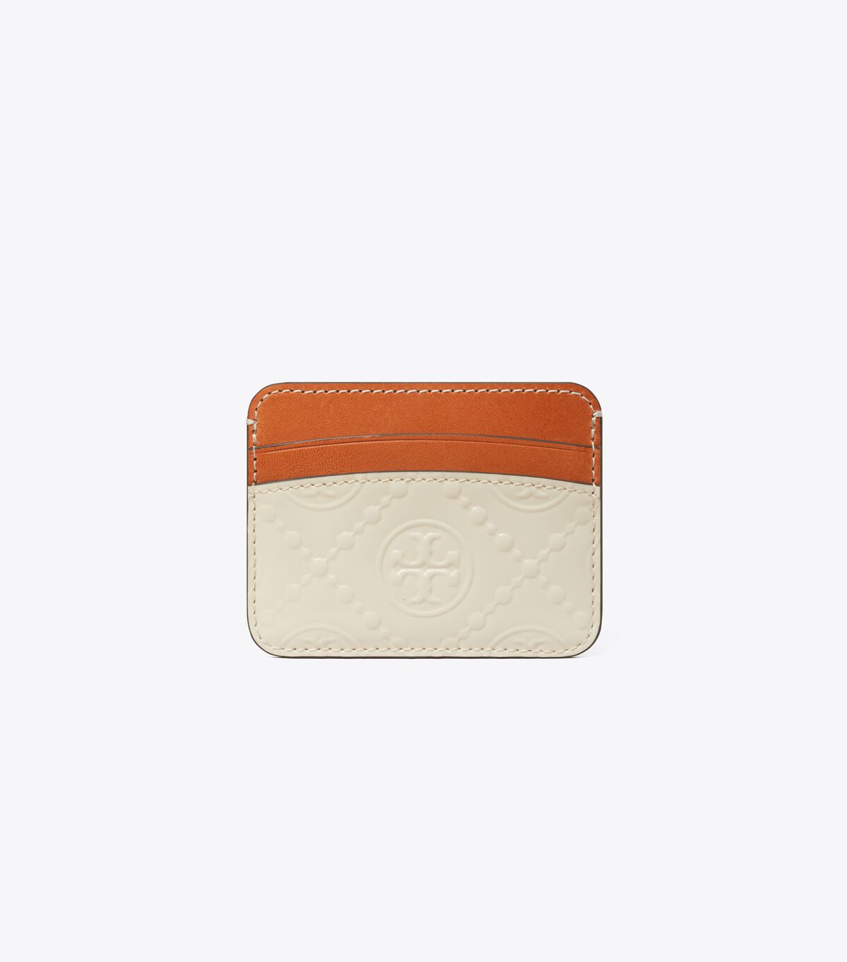 tory burch t monogram patent card case