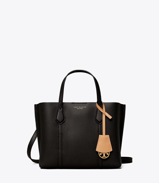 tory burch small perry triple compartment tote bag
