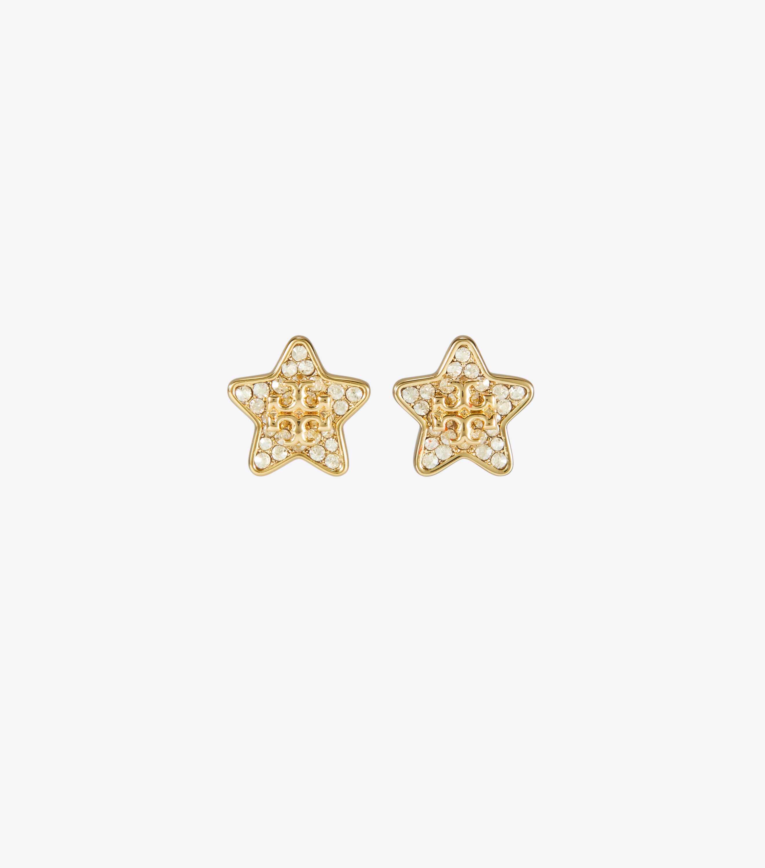 Tory Burch Kira Pavé Star Stud Earring | Tory Burch UAE