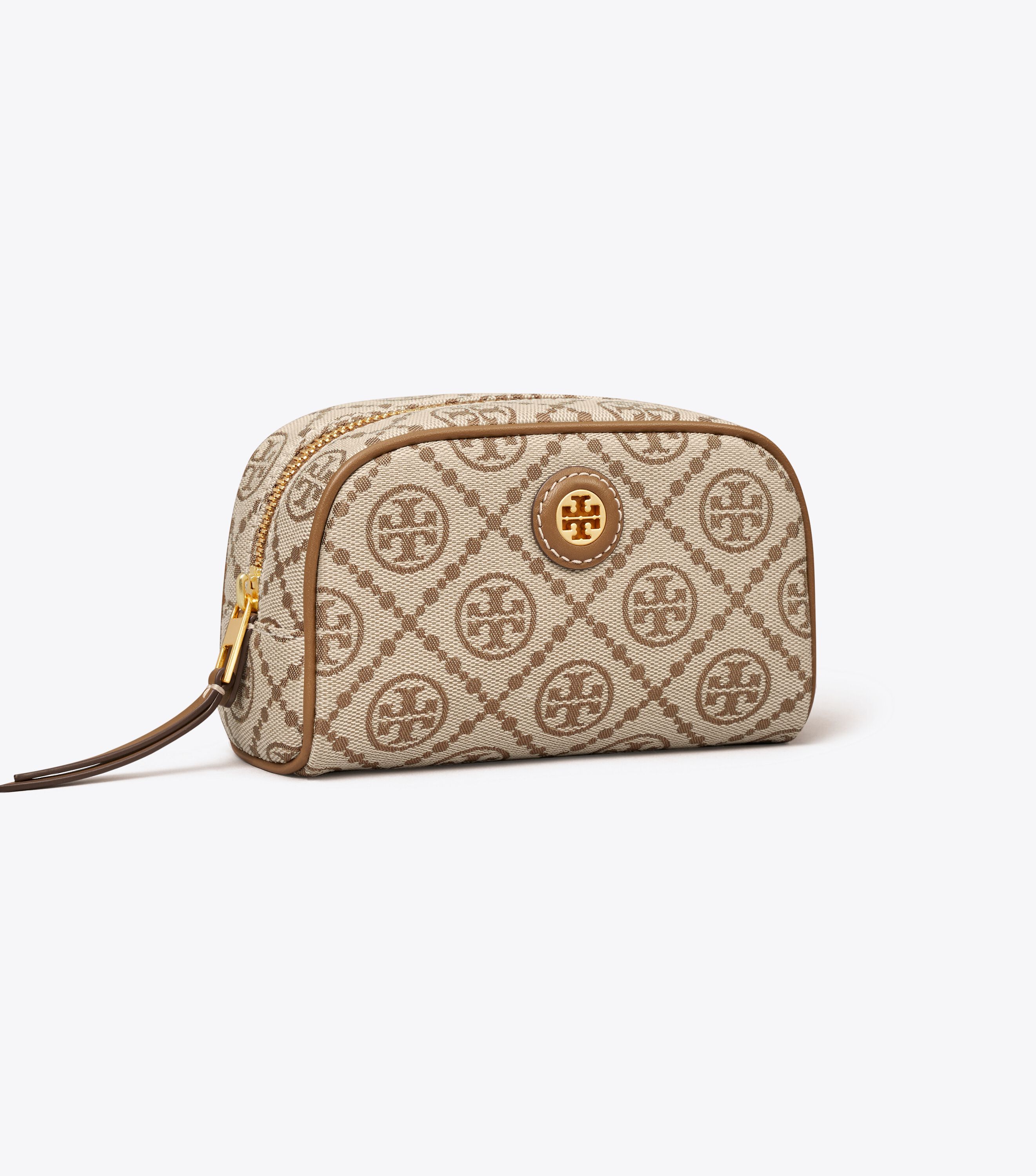 T Monogram Jacquard Mini Cosmetic Case Accessories Tory Burch