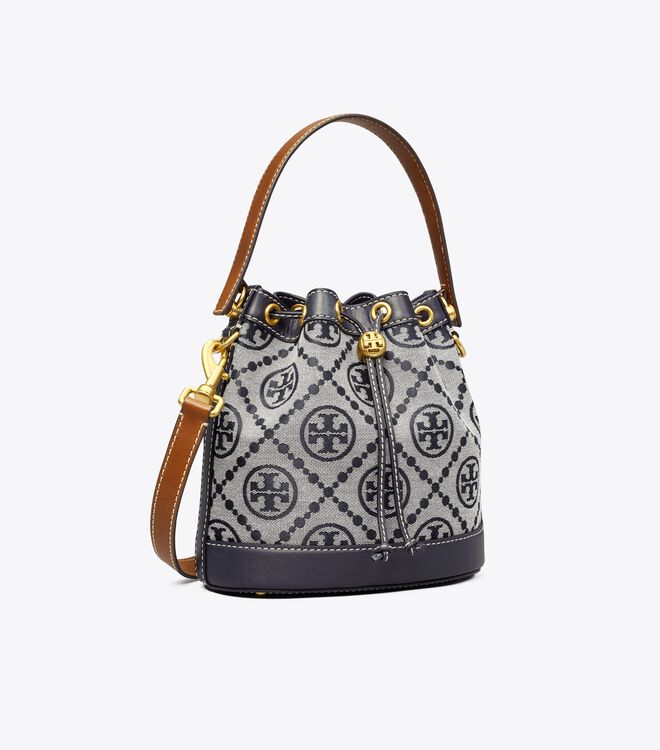 T Monogram Bucket Bag