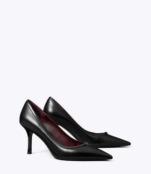 tory burch double t buckle pump