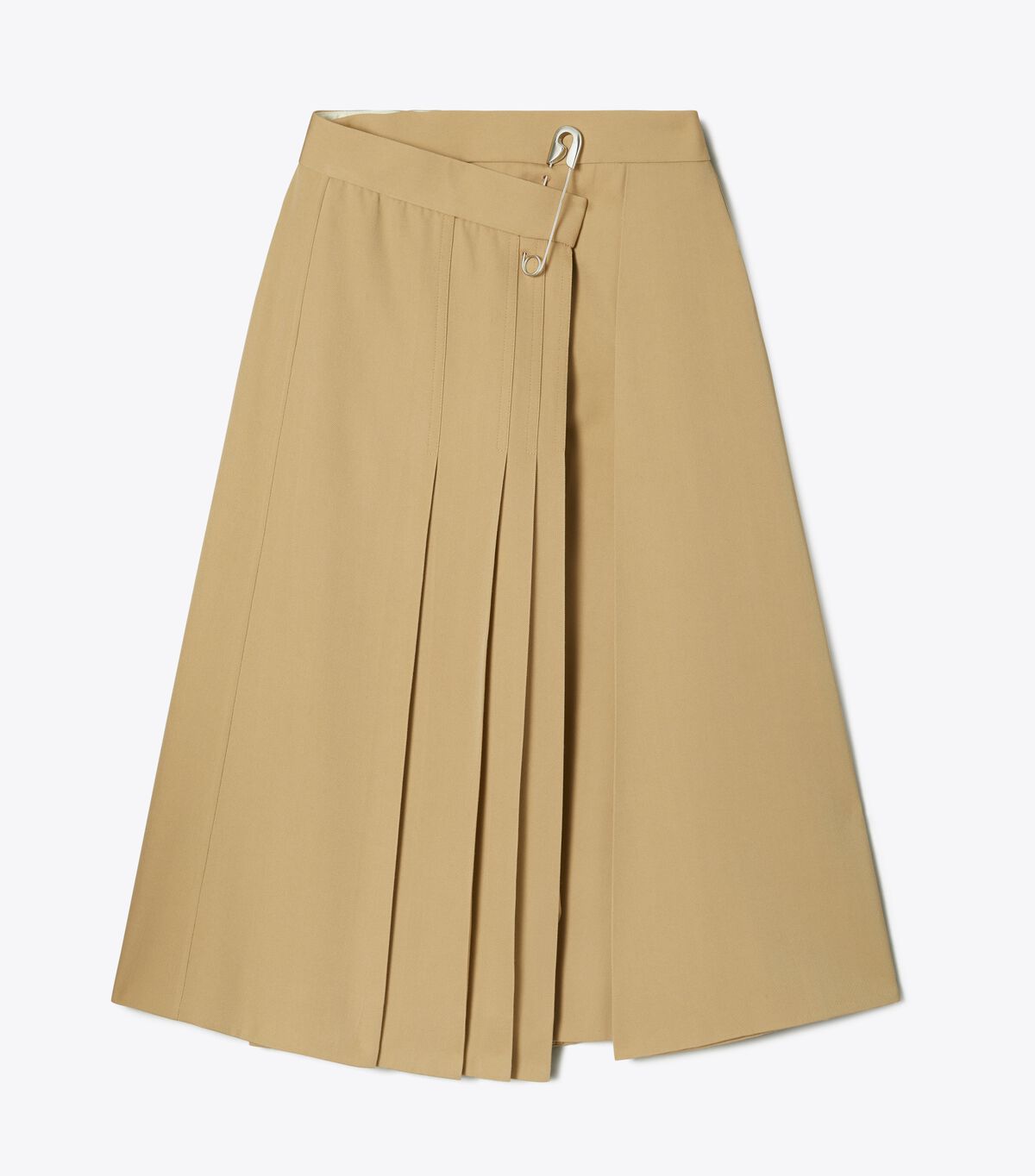tory burch deconstructed wool skirt