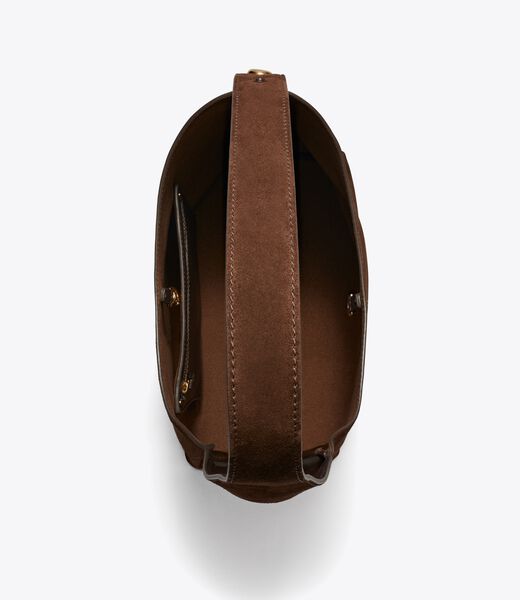tory burch romy suede hobo bag
