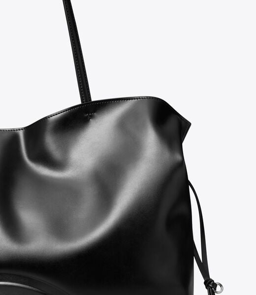 tory burch ella natuura  drawstring tote