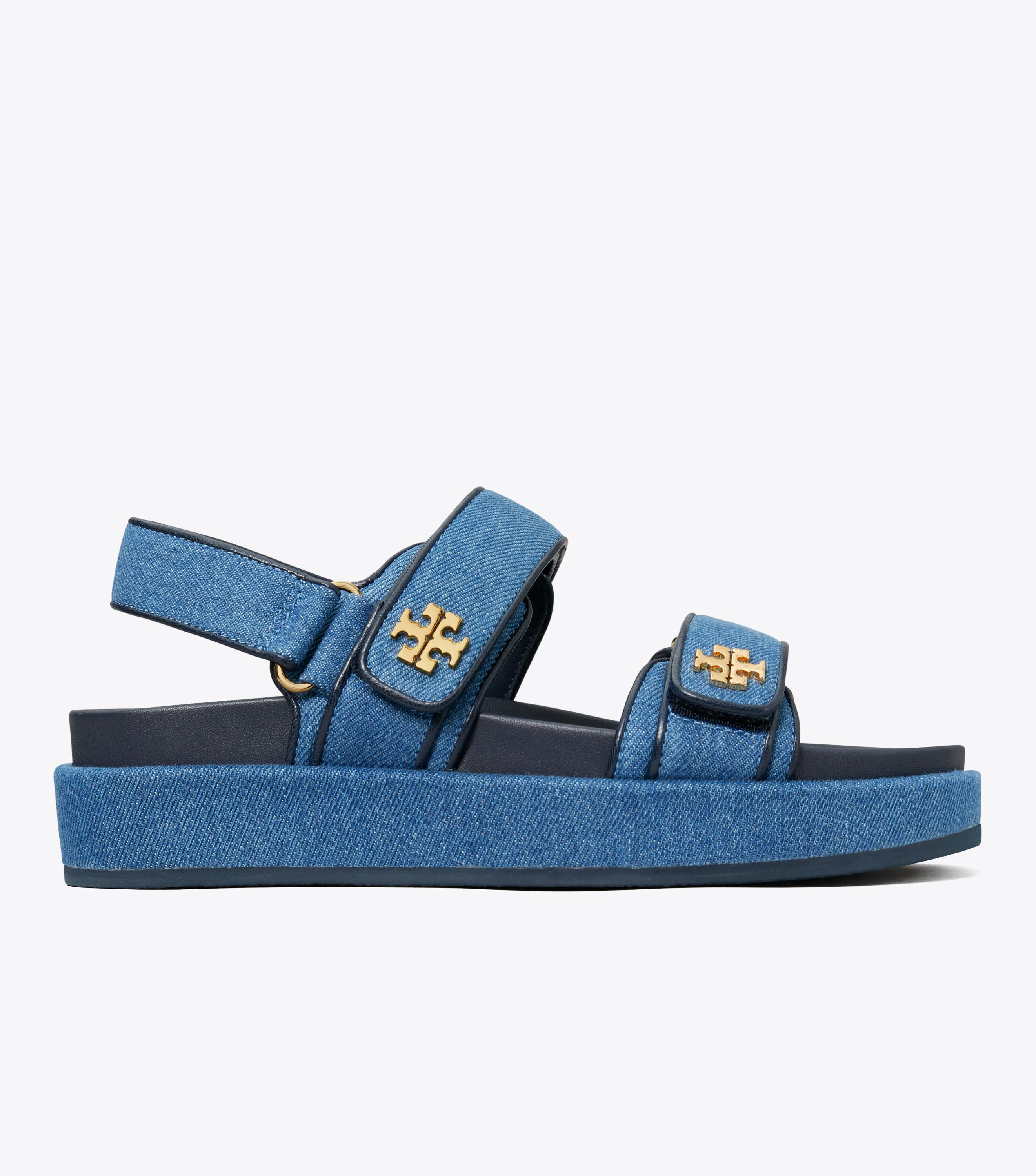 Kira Sport Sandal, Dark Denim / New Navy | Tory Burch UAE