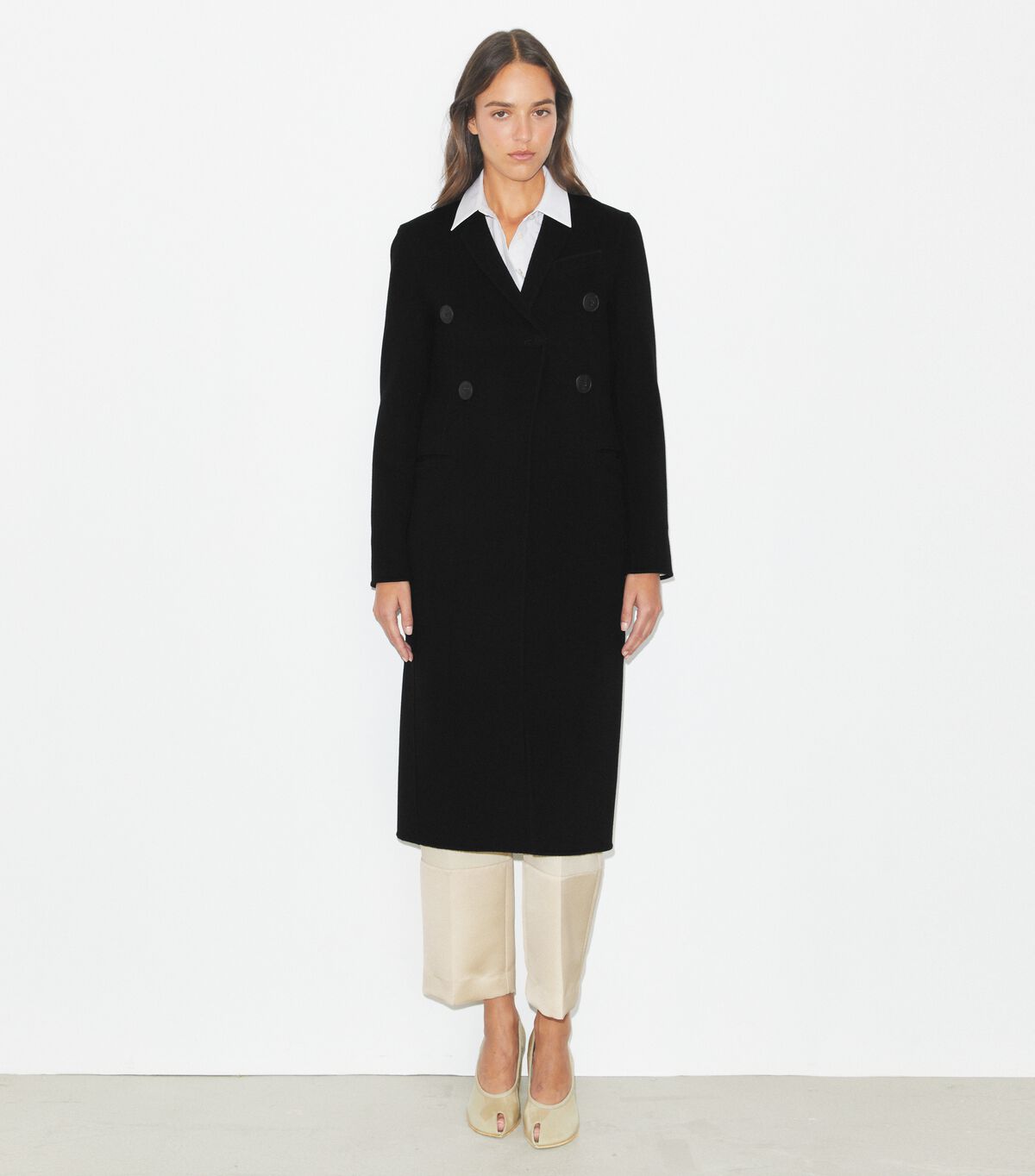 tory burch wool coat