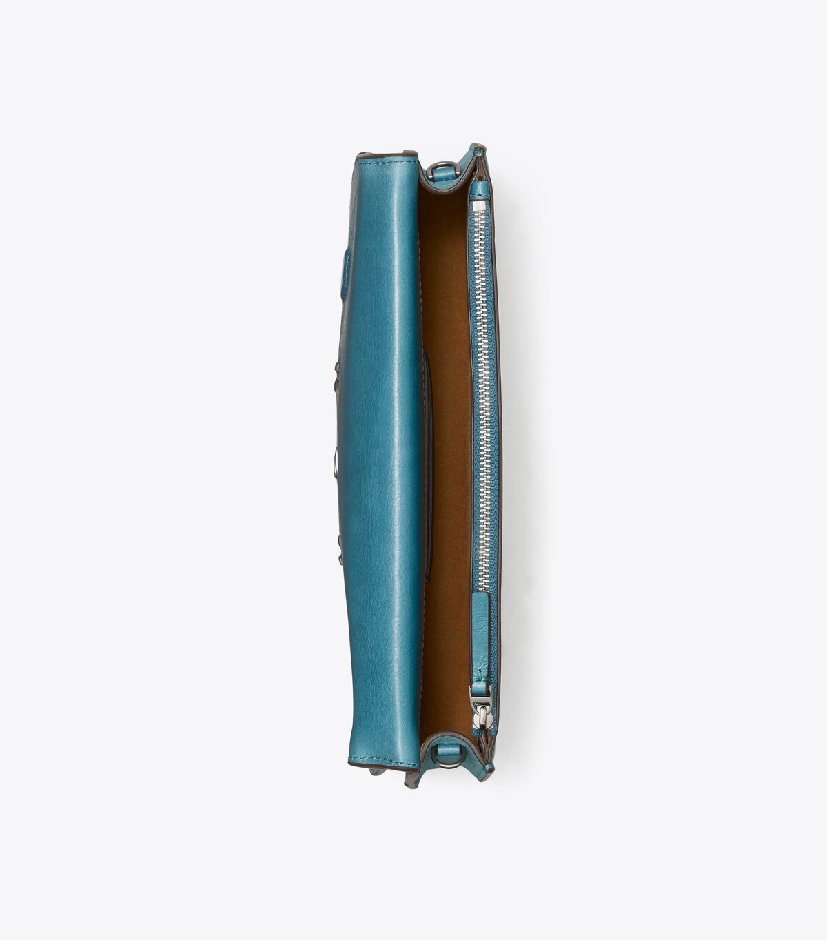 tory burch miller glazed clutch