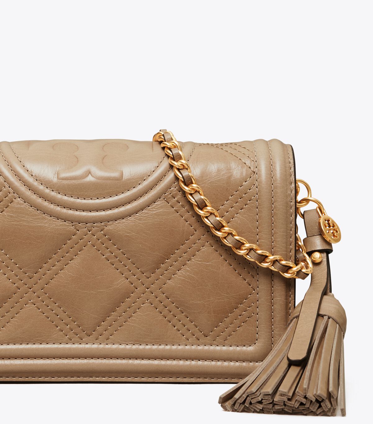 Fleming Soft Glazed Wallet Crossbody Tory Burch Navigation Tory Burch