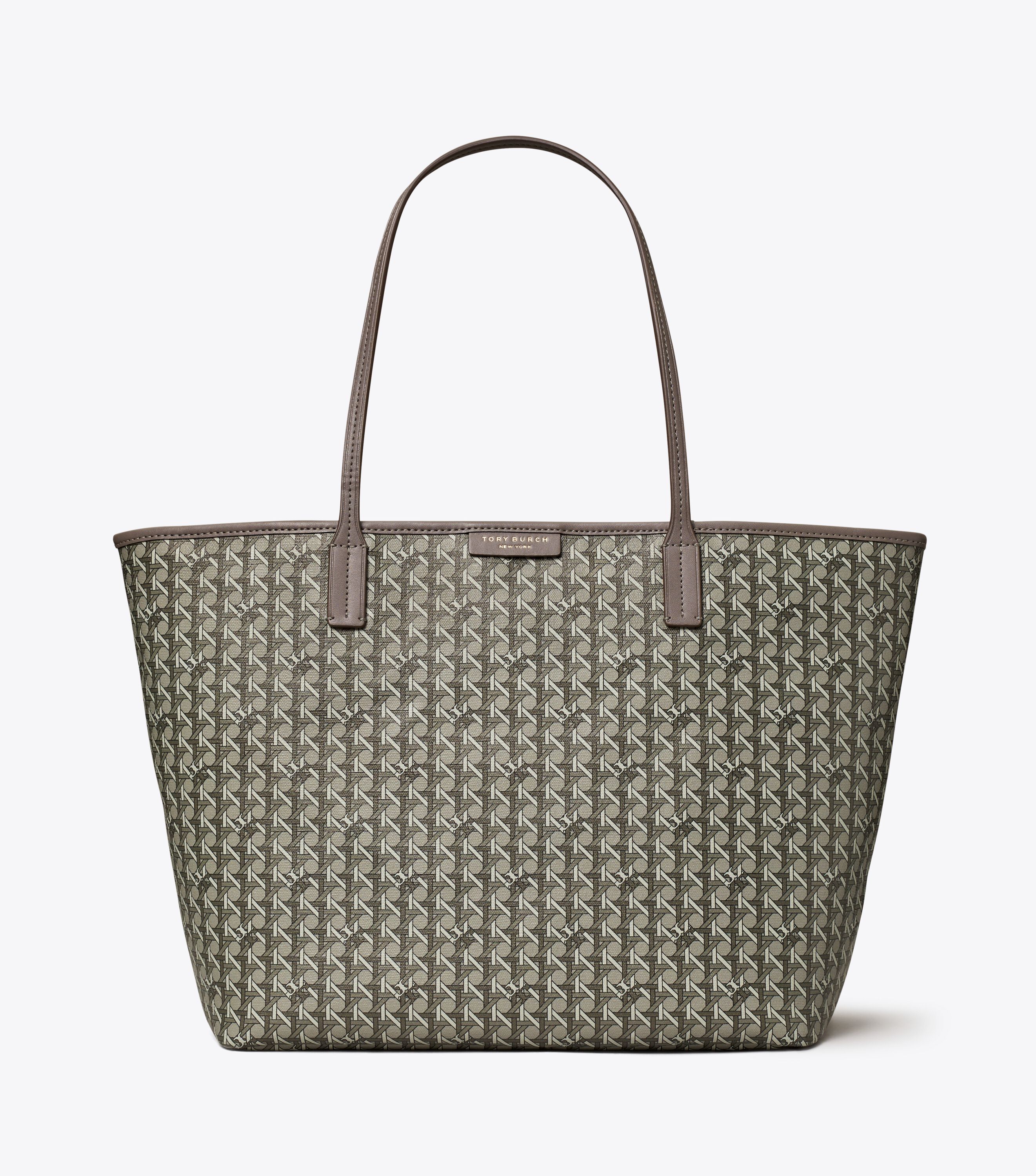 Ever-Ready Zip Tote, Zinc | Tory Burch UAE