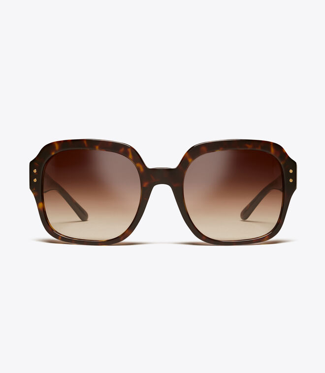 OVERSIZED SQUARE LOGO SUNGLASSES Tory Burch UAE