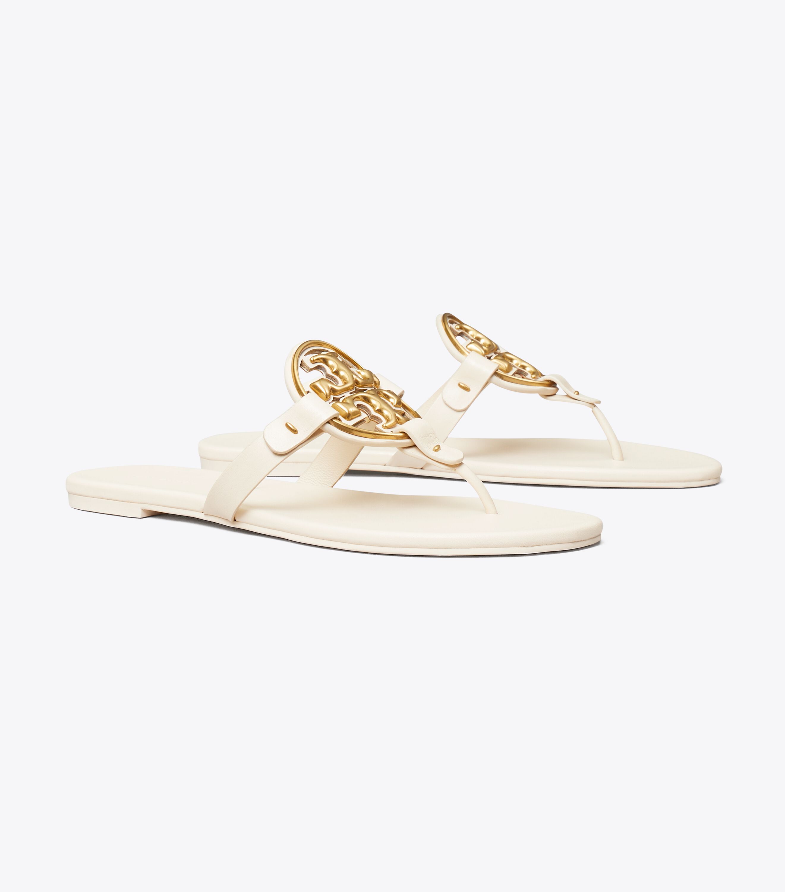 Metal miller flip flop on sale