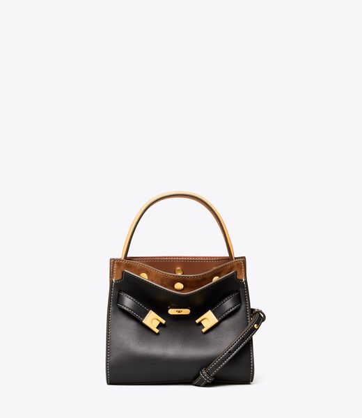 tory burch petite lee radziwill double bag