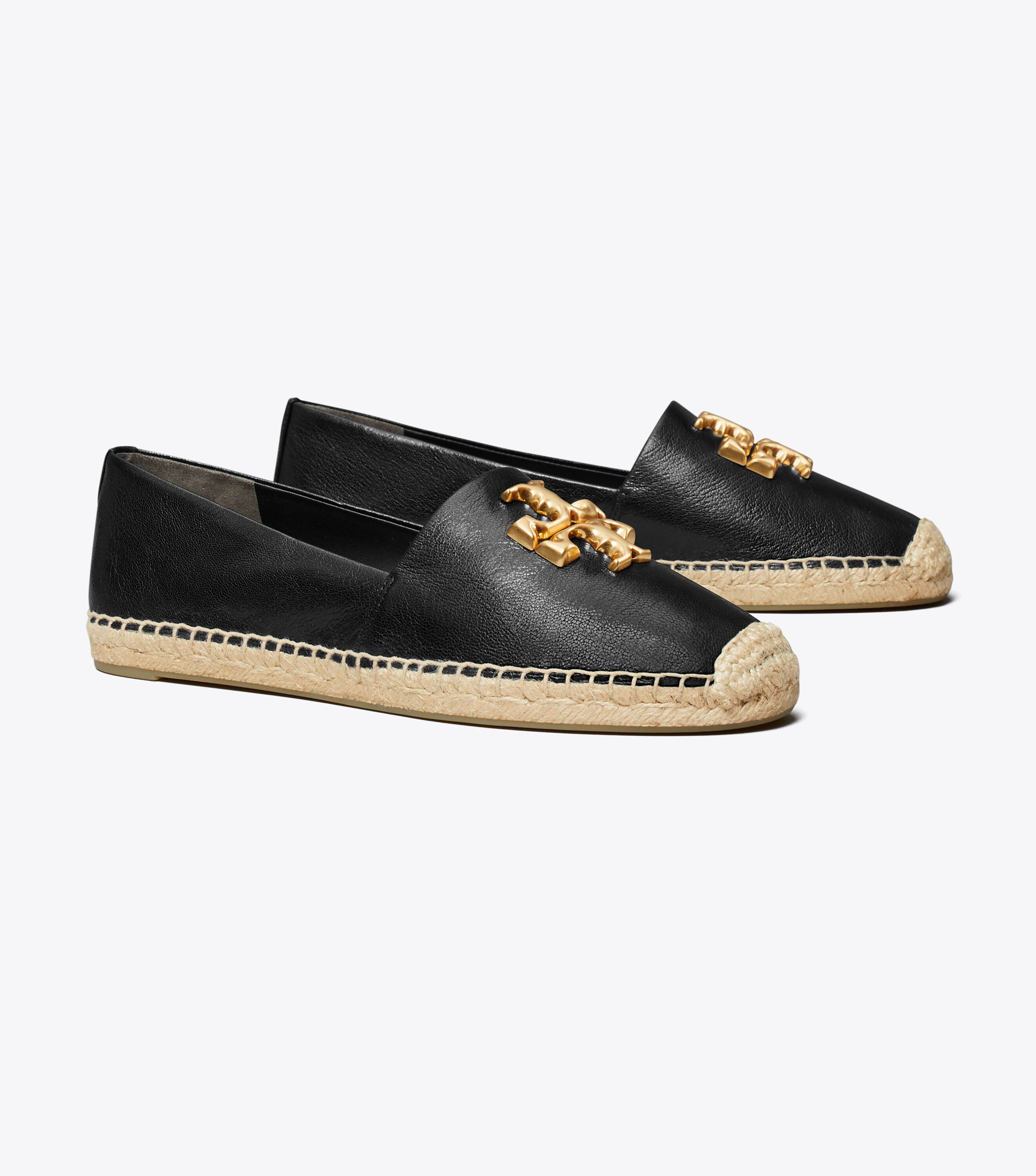 Tory burch black espadrilles best sale