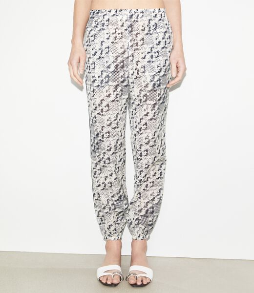 tory burch silk beach pant