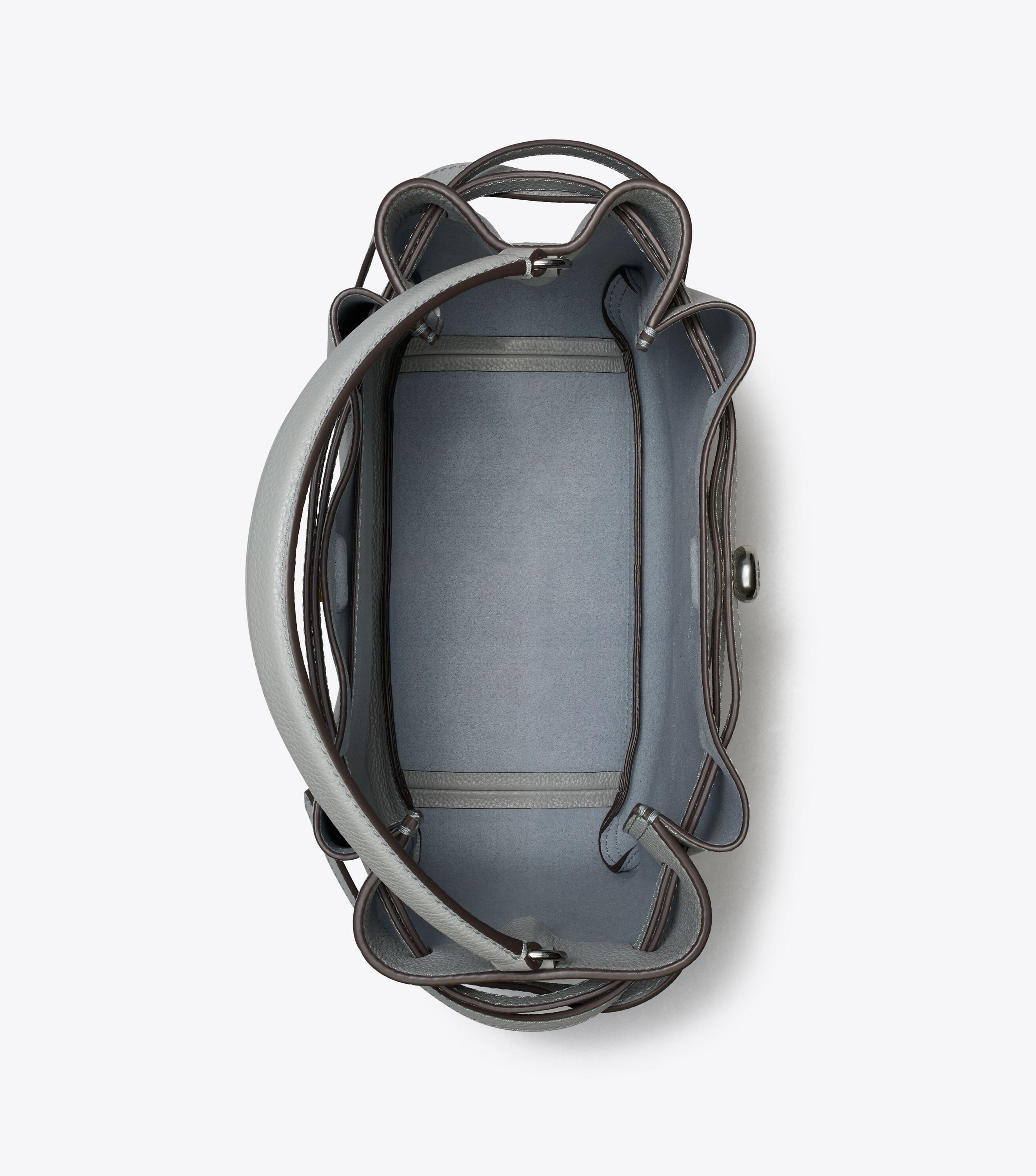 Romy Bucket Bag, Light Granite | Tory Burch UAE
