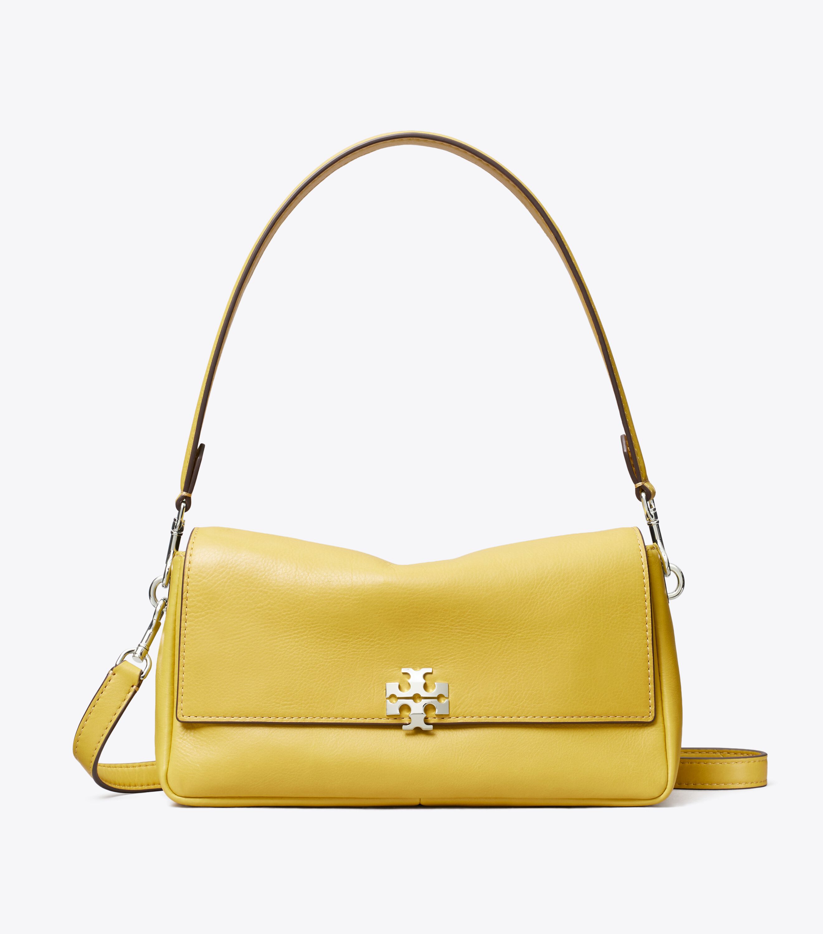 Small Charlie Shoulder Bag, Golden Kiwi | Tory Burch UAE