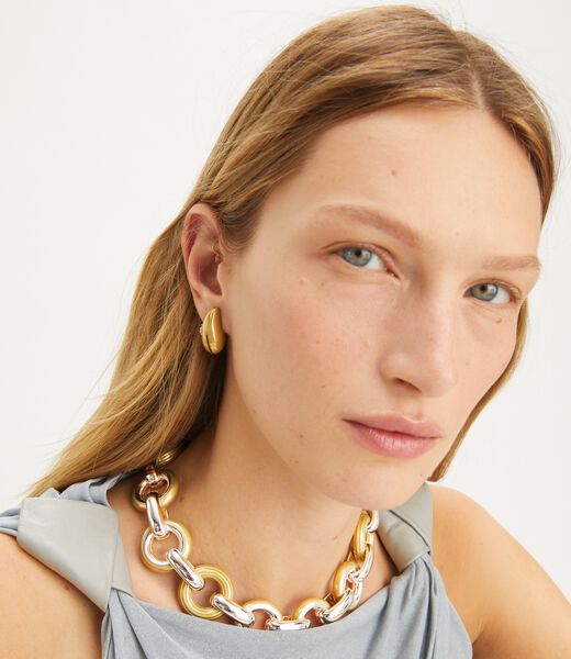 tory burch small wave earring