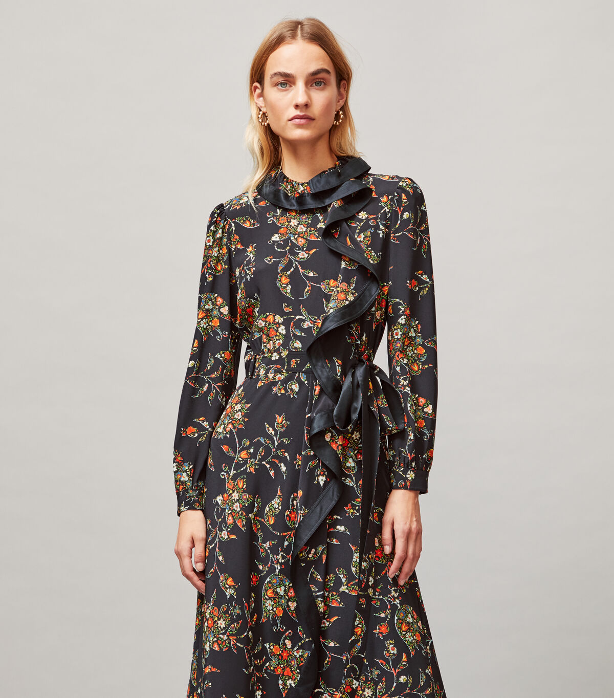 Printed Wrap Dress | Ready-To-Wear | Tory Burch