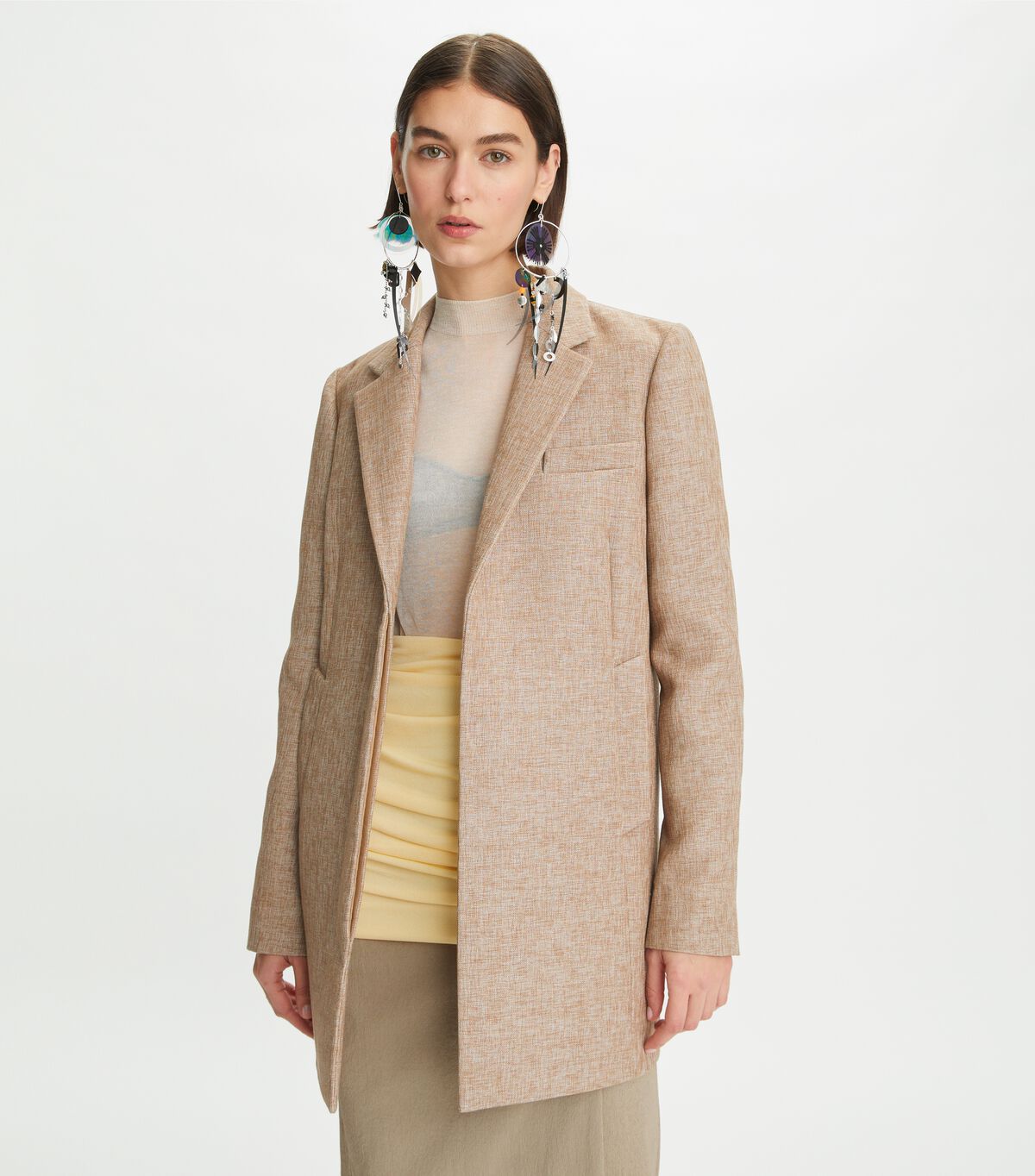 tory burch relaxed wool blazer