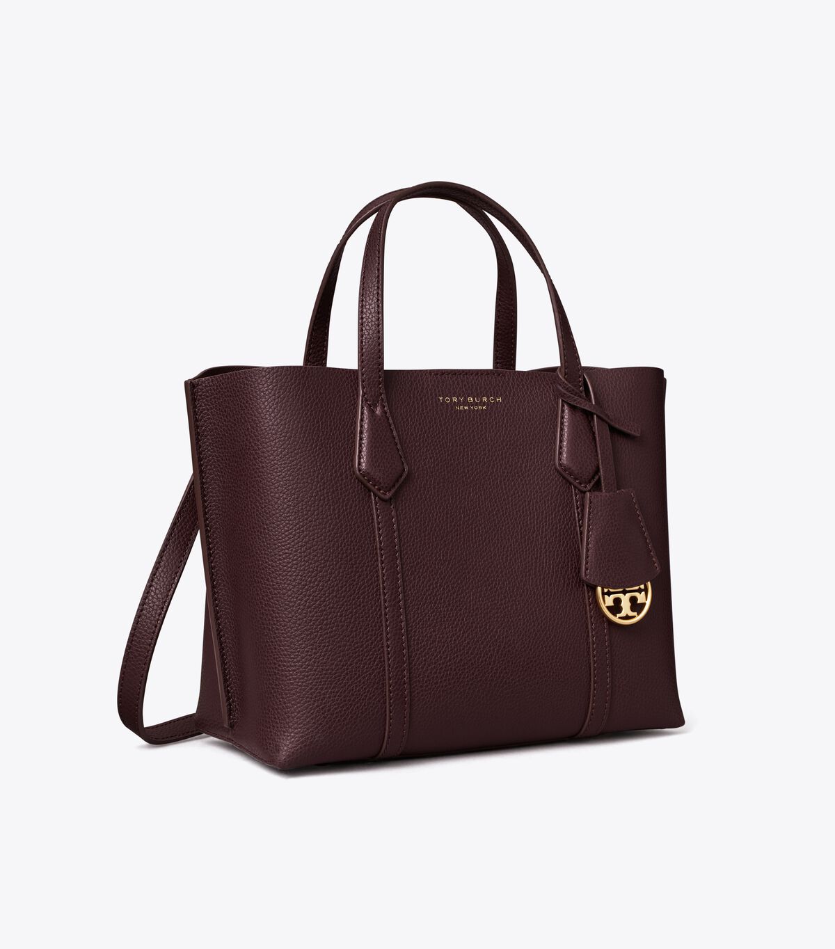 tory burch perry triple compartment small tote