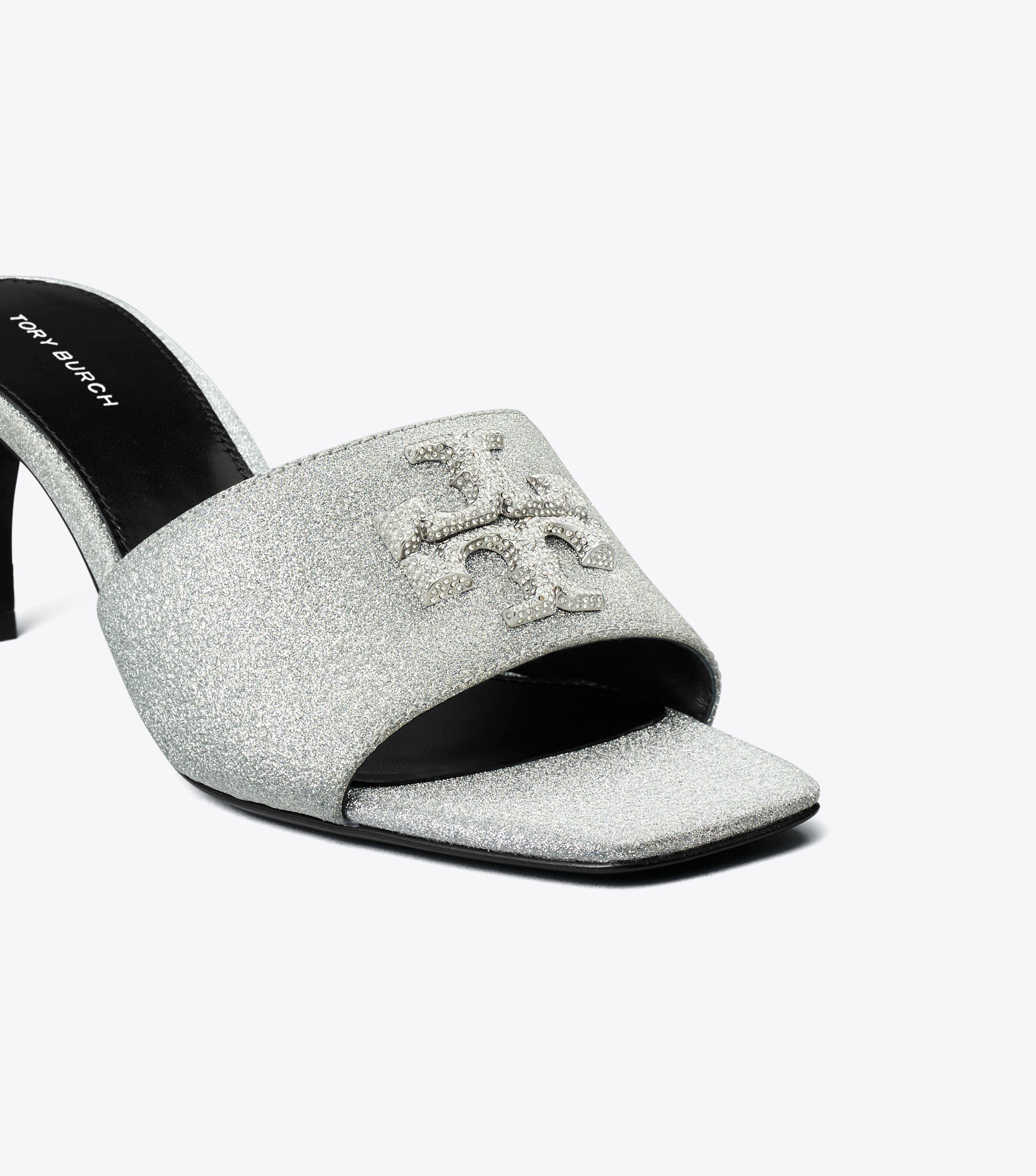 送料&関税込み★Tory Burch★ELEANOR PAVE MULE SANDAL ベロア Amazon.com | Tory Burch Women's Eleanor Pave Mule Sandal