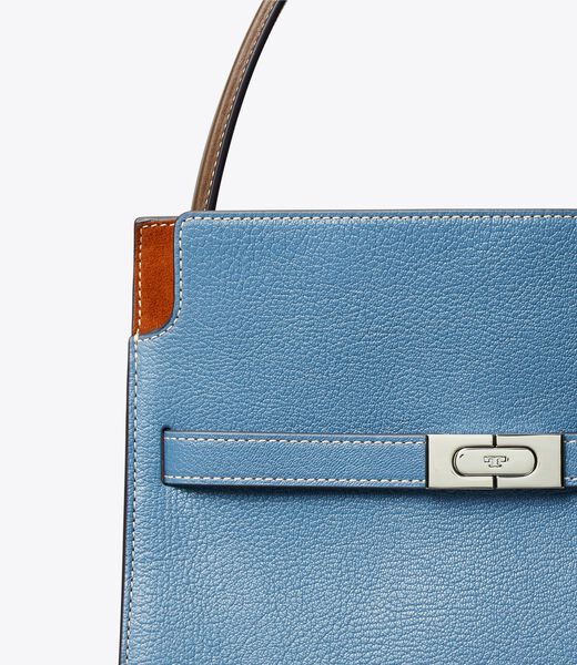 Tory Burch Lee Radziwill Small Bag Blue - VieTrendy - Rent Fashion Handbags