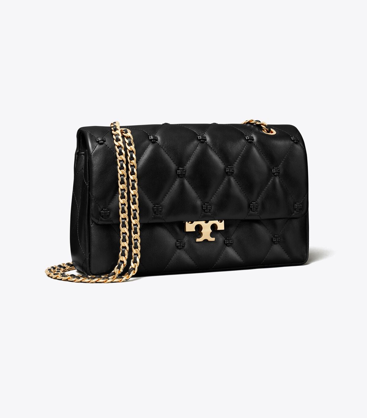 tory burch bunny knot shoulder bag