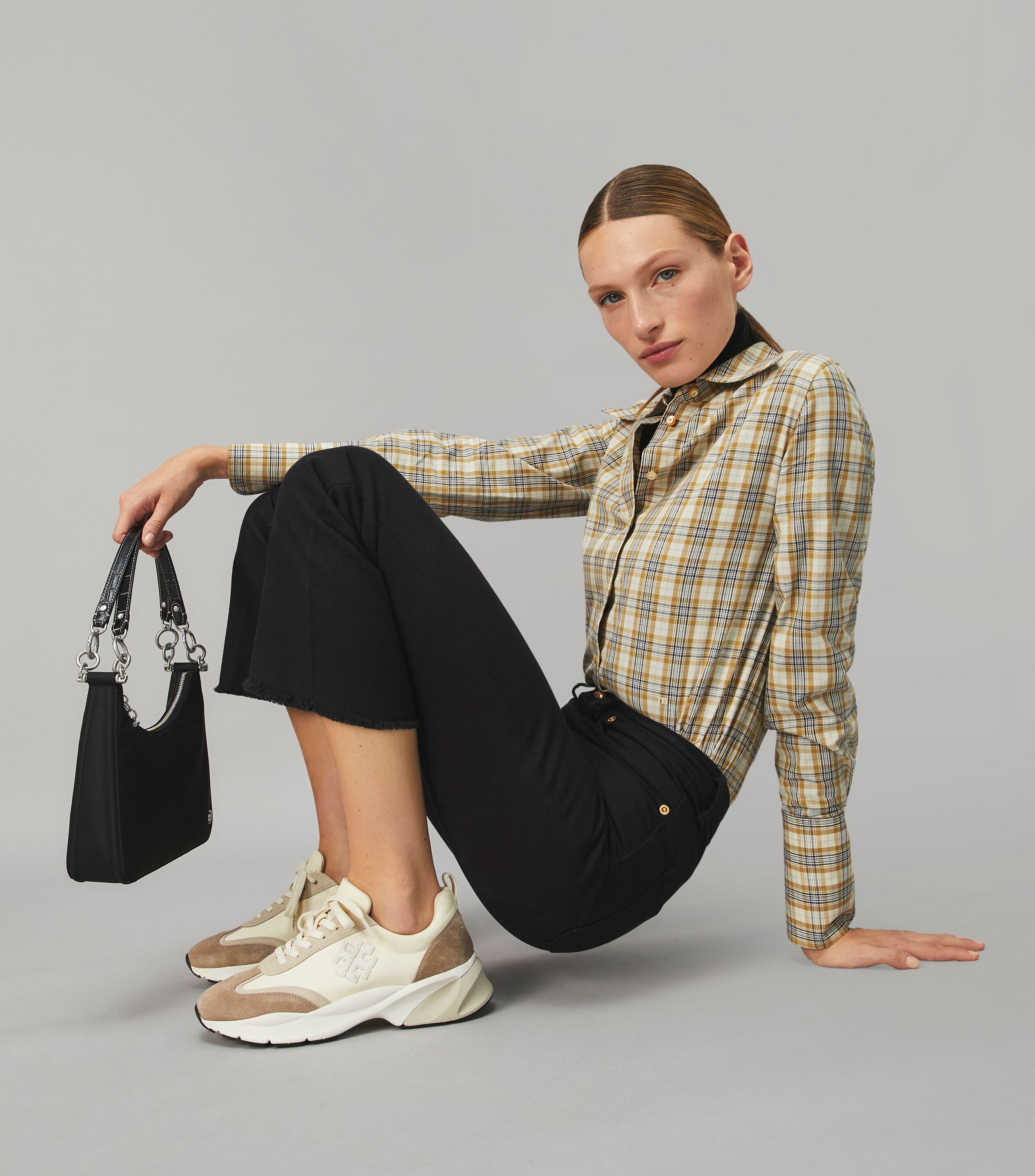 Tory Burch Good Luck トレーナーNew Ivory Tory Burch Good Luck Woven Trainer Sneakers | Neiman Marcus