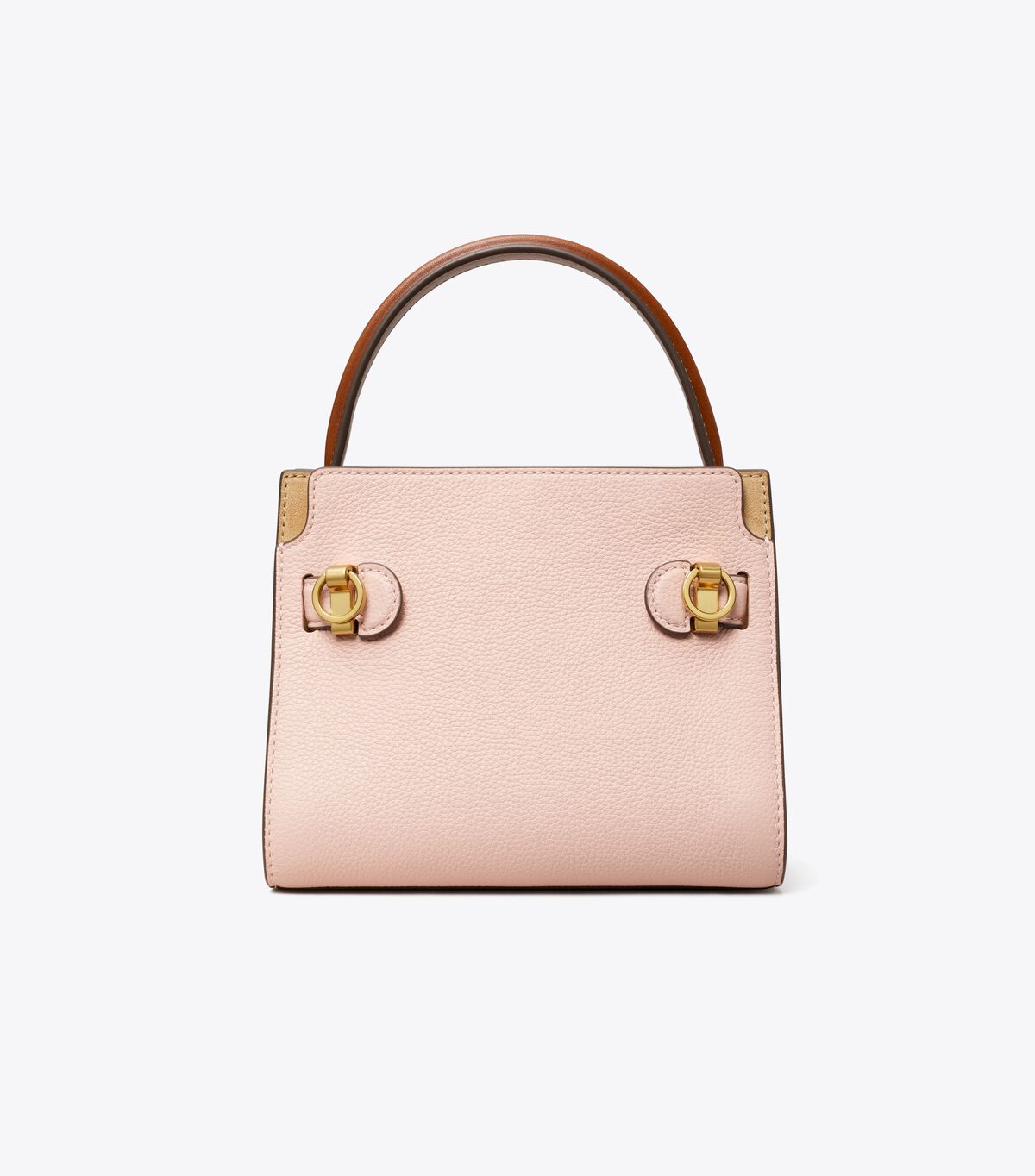 tory burch petite lee radziwill pebbled double bag