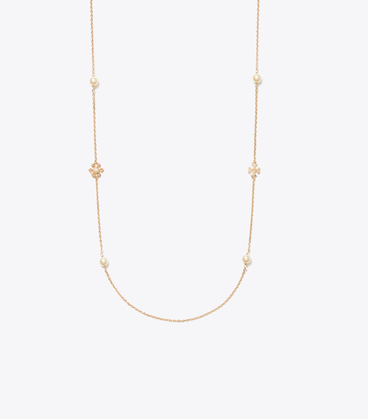 Moondance Long Flower Necklace tory burch moondance long flower necklace