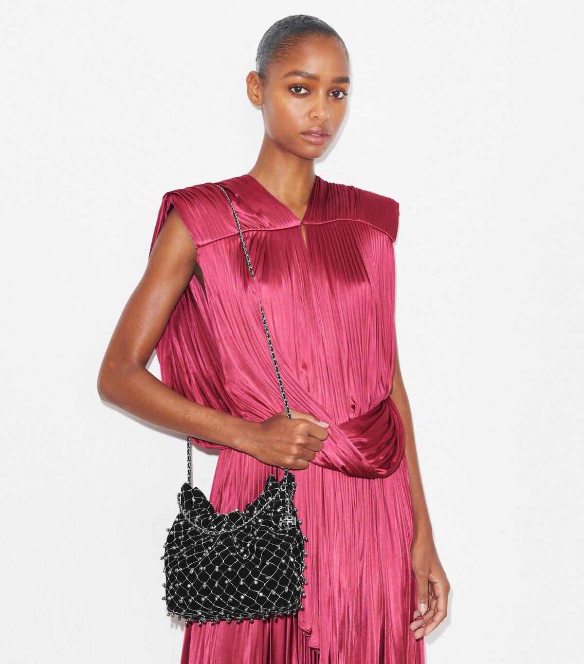 tory burch mini fleming bell hobo bag