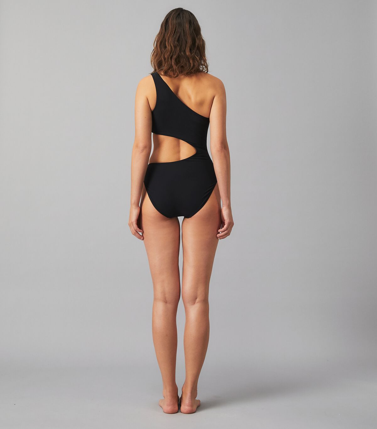 One-Shoulder One-Piece Swimsuit