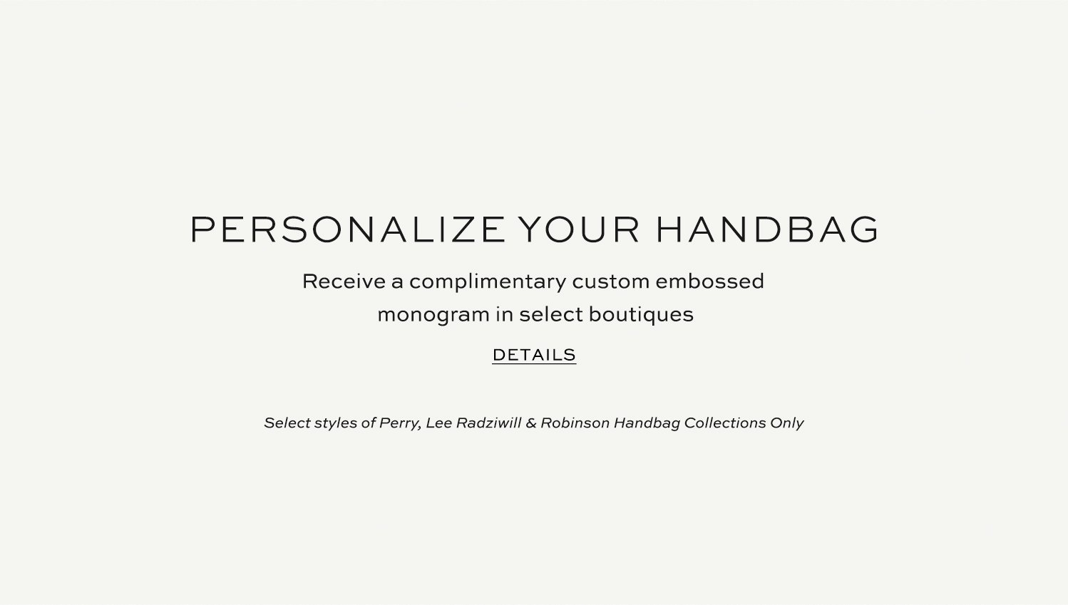 Personalisation