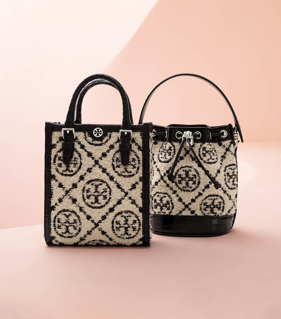 T Monogram Mini Bag