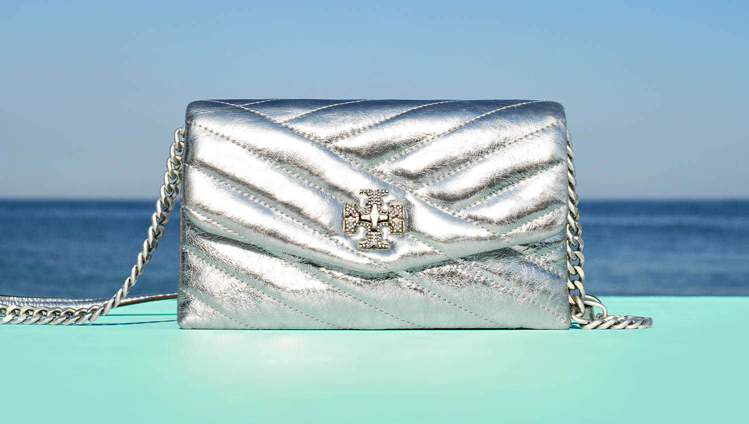 Kira Silver Handbag