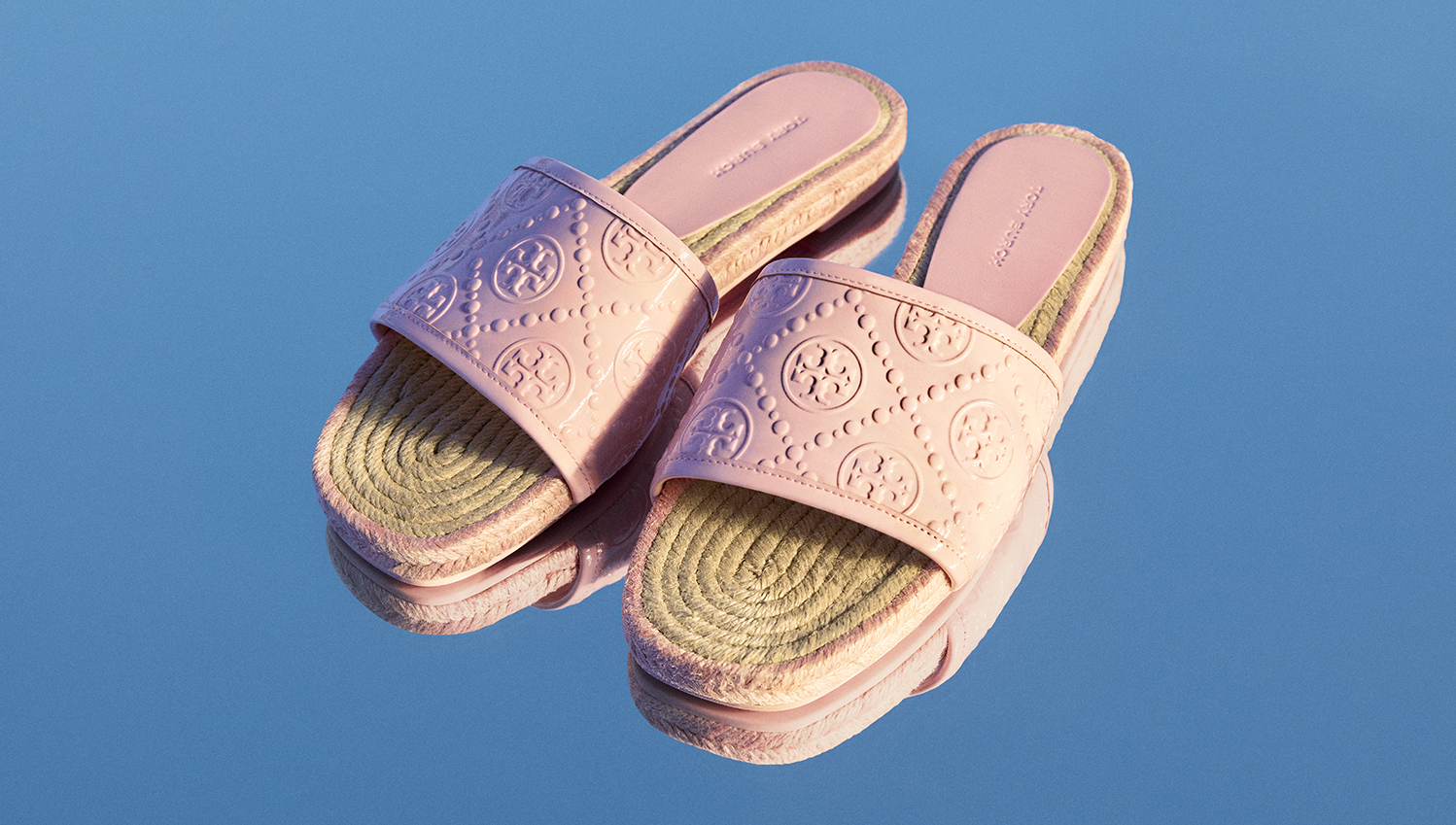  T-Monogram Espadrille Slide